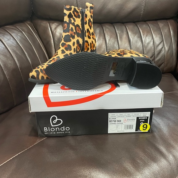 NWT Blondo Cheetah Print Boots - Picture 2 of 2